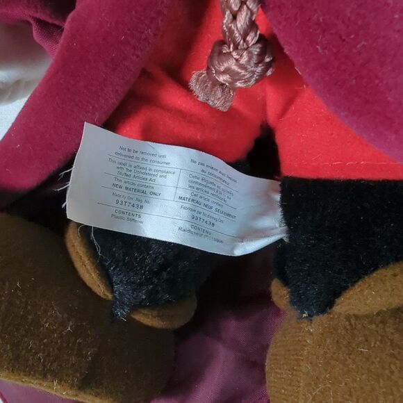 Disney Store Fantasia Sorcerer Mickey Mouse 12" Plush Toy VTG 90s 17" w/Hat EUC - Picture 9 of 11